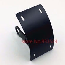 Black Swingarm Side Mount Curve License Plate  Bracket For Yamaha YZF Motorcycle 2024 - buy cheap