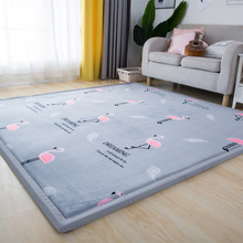 Alfombra personalizada para el hogar para niños, tapete grueso para gatear, tatami, juego de cama, antideslizante, suave 2024 - compra barato