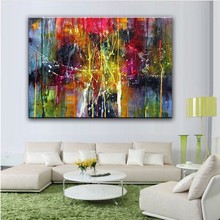 high quality Hand Painted Modern Canvas Oil Paintings  Abstract Oil Painting Wall Art Pictures For Living Room sofa home Decor 2024 - buy cheap