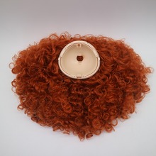 Кукла Blyth, кожа головы blyth парики для кукол (RBL), кудрявые волосы, медные волосы 2024 - купить недорого