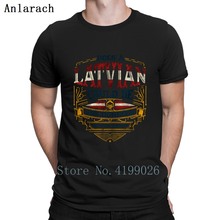 Latvia T Shirt Creature Streetwear Comfortable Vintage Fitness Clothing Stylish Loose Men Fashions Summer Style Hilarious 2024 - buy cheap