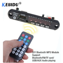 Reproductor MP3 con Bluetooth y Radio FM para coche, decodificadora de Audio, USB 3,5mm, TF, USB, AUX, altavoz DIY, modificación 2024 - compra barato