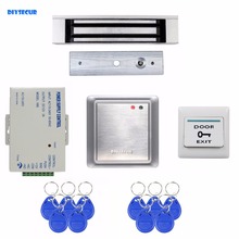 DIYSECUR Waterproof RFID 125KHz ID Card Reader Access Control Security System Kit + 180kg 350BL Magnetic Lock +Remote Controller 2024 - buy cheap