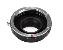 Focal Reducer Speed Booster Turbo Lens Adapter for Canon EF EOS Lens to m4/3 mft GF5 GF6 GX1 GX7 EM5 GH4 GH3 BMPCC 2024 - buy cheap