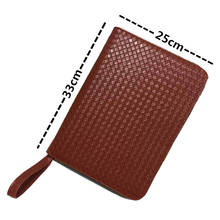 48 FOUNTAIN OR ROLLER BALL PEN CASE NEW ANTIQUE Woven BRWON NEW AND IMPROVED METAL 2024 - buy cheap