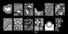 1 PCS Flower/Animal Designs DIY Polish Stamping Nail Stamp Templates Nail Art Printing Plates Nails Art Manicure Tools ##JR02 2024 - buy cheap