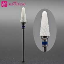 MAOHANG New zirconia ceramic nozzle millings cutter electric drill manicure machine device accessories for gel polish varnish 2024 - buy cheap