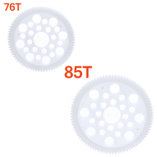 76T 85T 48P Plastic Spur Gear for 1:10 RC Cars Models Xray T4 3Racing Sakura 2024 - buy cheap