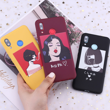 Силиконовый чехол для телефона Xiaomi Mi Redmi Note 5 6 7 8 9 lite Pro Plus Comics Book Girl Cartoon Candy Fundas Coque 2024 - купить недорого