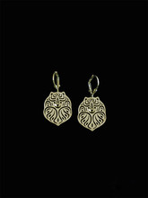 Trendy cute Pomeranian drop earrings gold silver plated  earrings women fashion jewelry 2024 - buy cheap