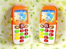 Kid Toy Cellphone Mobile Phone Early Educational Learning Toy Machine Music Toy Electric Phone Model Educational Puzzle Toy 2024 - buy cheap