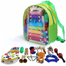 10-19pcs Musical Instruments Set Children Early Childhood Music Percussion Toy Combination Kindergarten Teaching Aids 2024 - buy cheap