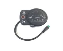 Ebike 24 в 36 в 48 в интеллектуальный черный KT-LED900S панель управления Светодиодный дисплей детали для электровелосипеда контроллер KT 2024 - купить недорого