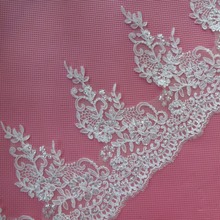 Delicate 3Meter 260mm Ivory Fabric Flower Venise Venice Lace Trim Applique Sewing Craft LW0213 2024 - buy cheap