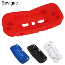 Chanigac-capa protetora de silicone para nintendo wii u gamepad, cobertura macia para proteção de console 2024 - compre barato