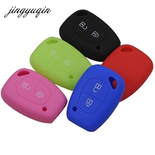 jingyuqin 30pcs/lot Silicone Car key Fob Cover Case for Renault Vivaro Movano Traffic Master Kangoo for Nissan Opel Vauxhall 2024 - buy cheap