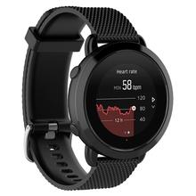 Substituição de silicone pulseira correia pulseira de pulso preto ajuste rápido pulseira para suunto 3 fitness pulseira relógio inteligente pulseira 2024 - compre barato