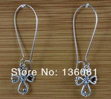 10Pair Vintage Silver Mermaids Heart Cross Peace Sign Owl Knot Snowflake Spider Motorcycle Dangle Earrings For Women Jewelry A72 2024 - buy cheap