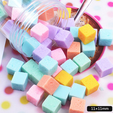 10Pcs Square Candy Polymer Slime Charms Toy For Children Modeling Clay DIY Accessories Kids Plasticine 2024 - buy cheap