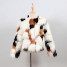 ARLONEET Kids girl Faux Fur Coat Baby Girls Autumn Winter warm furry Jacket Thick Warm Outwear Clothes g0509 2024 - buy cheap