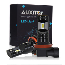 AUXITO 1200LM H8 H11 9005 9006 H16 LED Fog Lights Bulb 12V 880 H3 H10 PSX24W Car DRL Lamp For Mazda 3 6 CX-5 323 5 CX5 2 626 MX5 2024 - buy cheap