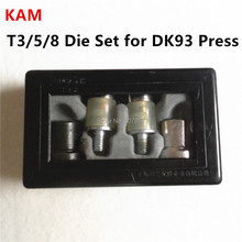 1pc KAM T3 T5 T8 Die Set for DK93 Table Hand Press Machine to assemble Plastic Snaps Buttons 2024 - buy cheap