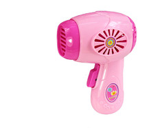 Mini secador de cabelo para salão de beleza, utensílio de brinquedo para secar cabelo infantil, meninos e meninas 2024 - compre barato