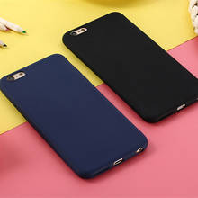 Однотонный силиконовый чехол для телефона iPhone 11 Pro 7 6 6s 8 Plus 5 5S SE XR XS Max X 10, мягкий чехол из ТПУ, тонкий чехол-накладка карамельного цвета 2024 - купить недорого