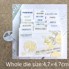 XLDesign Craft Metal Cutting Die cut die Lemon decoration scrapbooking Album Paper Card Craft Embossing Die Cuts 2024 - buy cheap