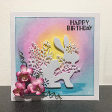 Rabbit Sihouette Metal Cutting Dies Stencils for DIY Scrapbooking Photo Album Decorative Embossing Paper Card Crafts Die Cut 2024 - buy cheap