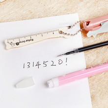 Bolígrafo con regla colgante, bolígrafos bonitos, papelería, Escritura para la escuela, al por mayor, bolígrafo para la escuela y la Oficina, 36 Uds. 2024 - compra barato