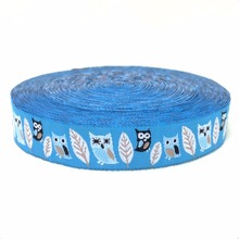 Zakka handmade accessories ribbon laciness 16mm owl Cartoon ribbon woven Jacquard Ribbon KTZD15102226 2024 - buy cheap