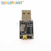 CH340 module USB to TTL CH340G upgrade download a small wire brush plate STC microcontroller board USB to serial 2024 - buy cheap