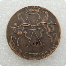 Tipo #1 _ 1757 Rusia 5 KOPEKS copia de monedas conmemorativas-réplica de monedas Medallas de monedas coleccionables 2024 - compra barato