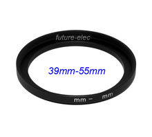 1Pcs 39mm to 55mm 39mm-55mm 39-55 mm 39 55 Metal Step-Up Step Up Ring Camera Lens Lenses Filter Stepping Adapter Hood Holder D04 2024 - buy cheap