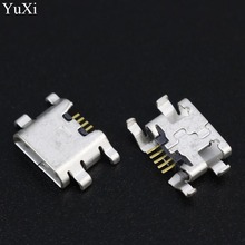 YuXi 10 шт. для ZTE Blade L2 S6 5,0 U807 N983 N807 U956 N5 N909 N798 N980 микро мини USB разъем зарядный порт 2024 - купить недорого