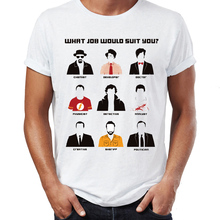 Summer Men T-shirt Which Job Would Suit You Breaking Bad The It Crowd Artsy Awesome Artwork Tshirt Tees Tops Harajuku Streetwear 2024 - buy cheap