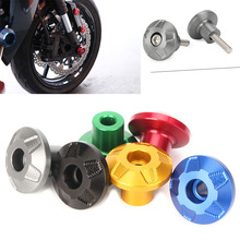 Protetor de parafuso de moto, parafuso protetor de garfo para yamaha nmax smax 155 fz1 fz8 fz6 mt09/fz09 mt07/fz07/para kawasaki zx10r/rr z300 z250 et 2024 - compre barato