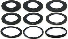 10pcs/lot 49 52 55 58 62 67 72 77 82mm ring Adapter for Cokin p series  with tracking number 2024 - buy cheap