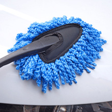 Auto Window Cleaner Windshield Windscreen Microfiber Car Wash Brush Dust Long Handle Car Cleaning Tool Car Care Glass Towel 2024 - buy cheap