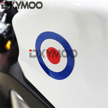 1 PCS Motorcycle Vinyl Italy Circle Color Change Car Window HeadSticker Decals for Piaggio City FLY 125 Vespa 2024 - buy cheap