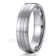 Aproveite as compras alta qualidade feita à mão titânio puro joias fashion anéis masculinos banda de casamento 2024 - compre barato