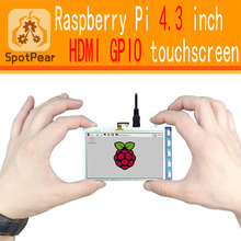 ЖК-экран 4,3 дюйма HDMI более умный, чем 5-дюймовый ЖК-дисплей и 7-дюймовый ЖК-экран для Raspberry PI 3/2 Model B/B +/A +/B/4B Raspberry PI LCD 2022 - купить недорого