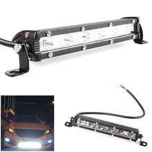 1Pcs 18W 6000K LED IP67 Waterproof Low Consumption High Power Work Light Bar Driving Lamp Fog Off Road SUV Car Boat Truck#270626 2024 - buy cheap