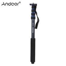 Andoer Telescópica Ajustável Portátil Fotografia DSLR Camera Filmadora Unipod Monopé Pólo Bengala para Nikon Canon Pentax 2024 - compre barato