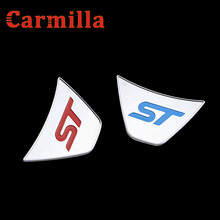 Carmilla adesivo de capa para logo do volante, acessórios para ford new fiesta ecosport 2009, 2010, 2011, 2012, 2013, 2014 e 2015 2024 - compre barato