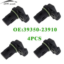 Sensor de posição da árvore de cames hyundai kia novo 1.8l 2.0l para 04-15 4 pces 39350-23910 2024 - compre barato