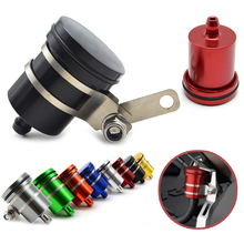 Motorcycle Brake Fluid Reservoir Clutch Cylinder Tank Oil Fluid Cup For AFRICA TWIN CRF1000L KYMCO CF MOTO SUZUKI RM 125 2024 - buy cheap