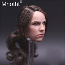 1/6 The Sniper Quiet Head Sculpt with Long Hair Version Head Carving Model Toys for Female Action Figure Hobbies Collection 2024 - buy cheap