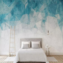 Papel de parede decorativo, estilo nórdico, linhas abstratas, fundo geométrico, pintura de parede 2024 - compre barato